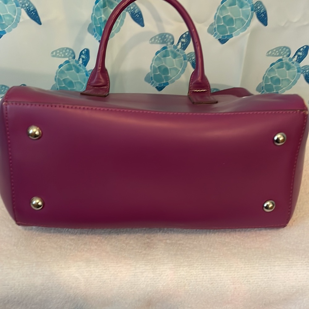 Vera Bradley purple leather purse - Picture 8 of 16